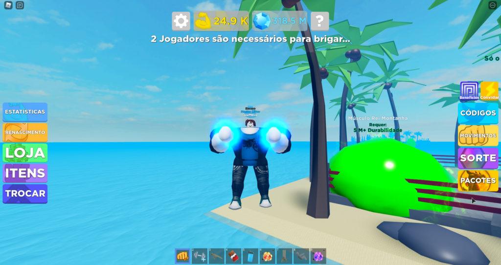 CORRE!! TODOS OS CÓDIGOS DO MUSCLE LEGENDS ATUALIZADO 2023 (Roblox) 