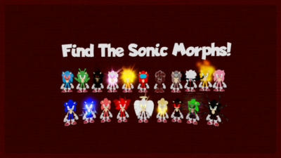 Find The Sonic Morphs