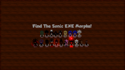 Find The Sonic EXE Morphs